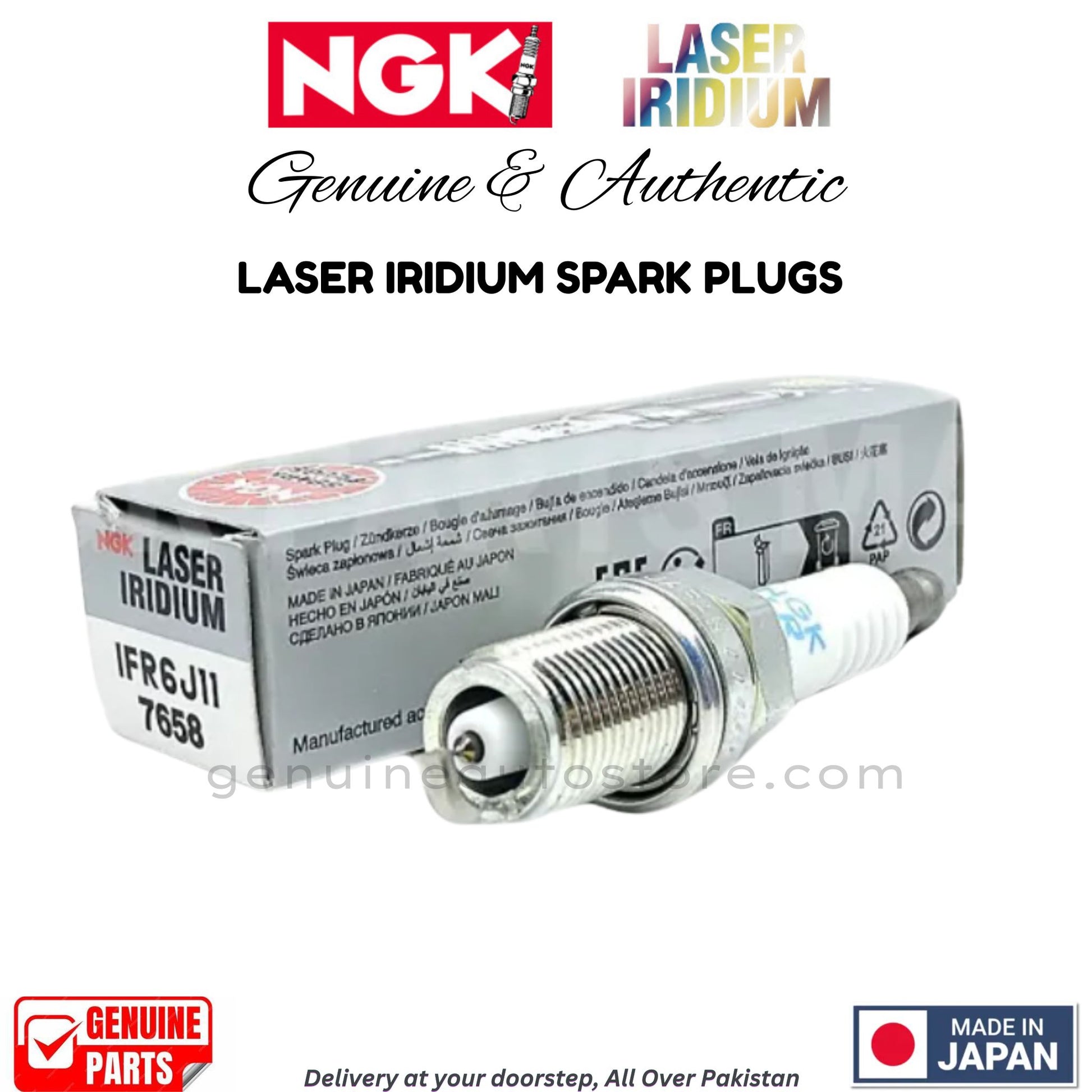 IFR6J11 NGK LASER IRIDIUM SPARK PLUG in Pakistan