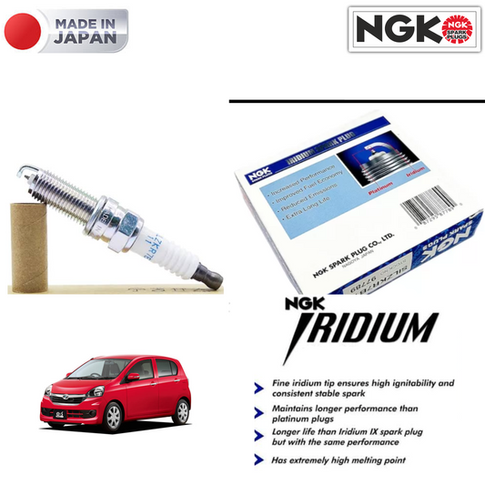 Daihatsu Mira Es 2011-2023 Iridium Spark Plug NGK Japan 3 Pieces