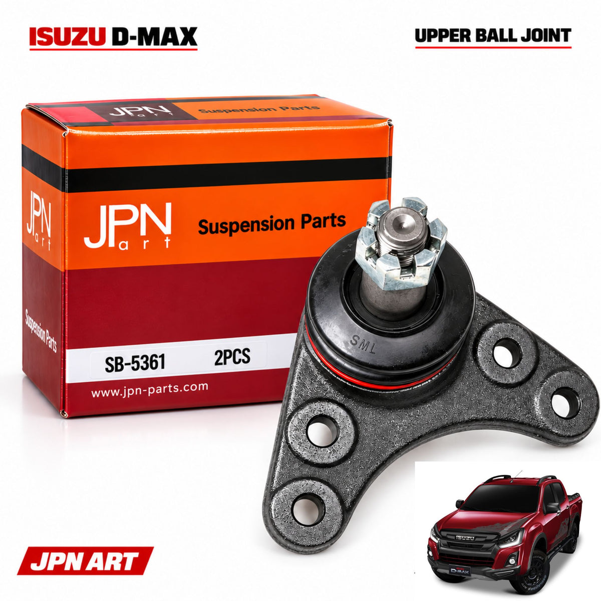 Isuzu D Max 2018-2025 Lower Ball Joint Set JPN ART