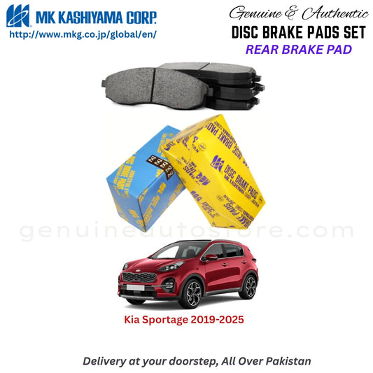 KIA SPORTAGE 2019-2025 Rear Brake Pads MK Japan in Pakistan. 100% Genuine, Reliable, Best Price, Cash on Delivery Available