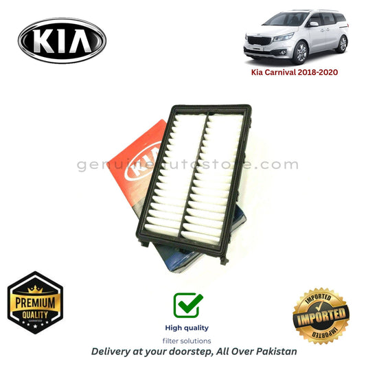 Kia Carnival 2018-2020 Air Filter Premium Quality in Pakistan, 100% Genuine, Reliable, Best Price, Cash on Delivery 
