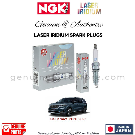 Kia Carnival 2020-2025 NGK LASER IRIDIUM SPARK PLUGS in Pakistan. 100% Genuine, Reliable, Best Price, Cash on Delivery Available