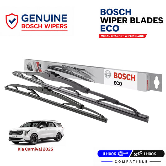Bosch Genuine metal front wiper set for Kia Carnival 2025, pair of two
