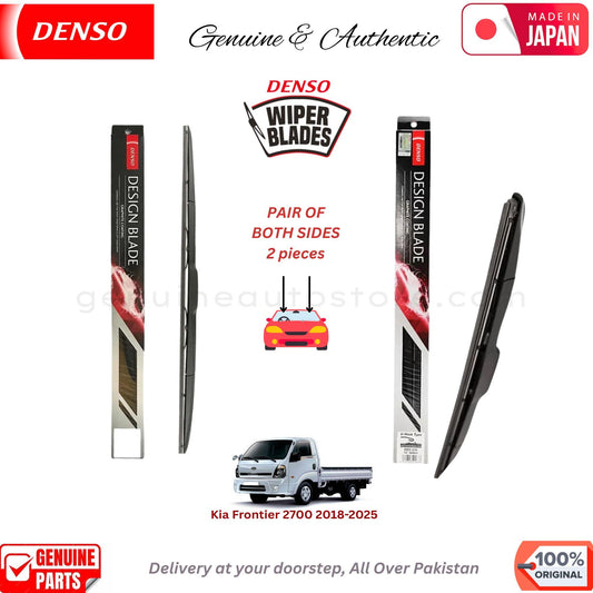 Kia Frontier 2700 2018-2025 DENSO JAPAN WIPER BLADE SET in Pakistan. 100% Genuine, Original, Best Price, Cash on Delivery Available