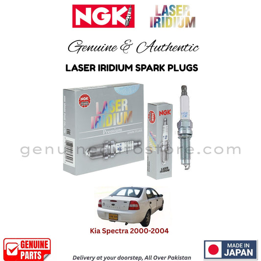 Kia Spectra 2000-2004 NGK LASER IRIDIUM SPARK PLUGS in Pakistan. 100% Genuine, Reliable, Best Price, Cash on Delivery Available