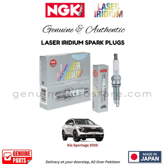 Kia Sportage 2025 NGK LASER IRIDIUM SPARK PLUGS in Pakistan. 100% Genuine, Reliable, Best Price, Cash on Delivery Available