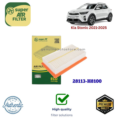 Kia Stonic 2021-2025 Air Filter Super JT 28113-H8100 in Pakistan