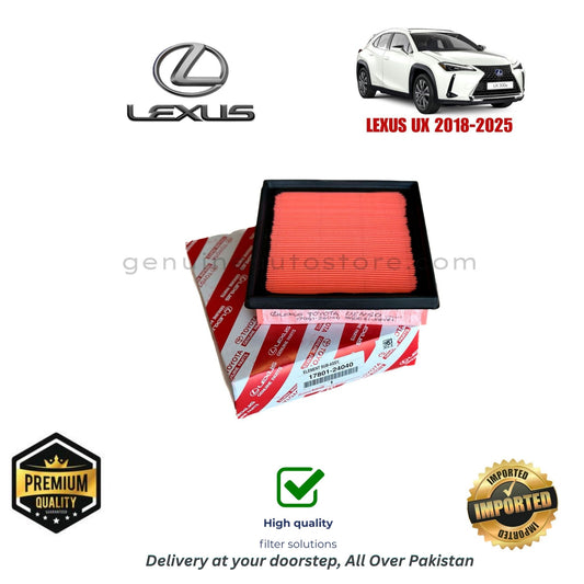LEXUS UX 2018-2025 Air Filter Premium Quality in Pakistan, 100% Genuine, Reliable, Best Price, Cash on Delivery 