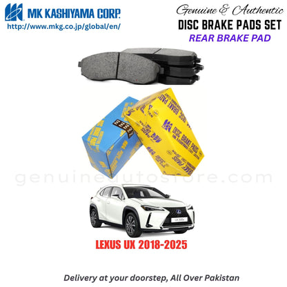 LEXUS UX 2018-2025 Rear Brake Pads MK Japan in Pakistan. 100% Genuine, Reliable, Best Price, Cash on Delivery Available