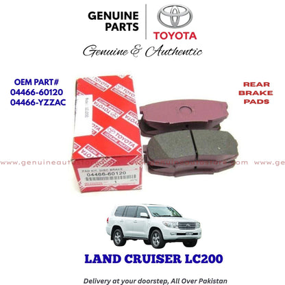 Land Cruiser Lc200 Genuine Rear Brake Pads 04466-60120 Pakistan