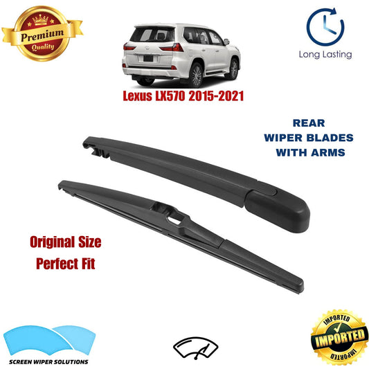 Lexus LX570 2015-2021 Rear Wiper Blade with Arm in Pakistan