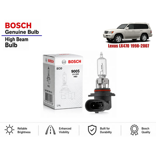 Lexus Lx470 1998-2007 High Beam Headlight Bulb Bosch in Pakistan