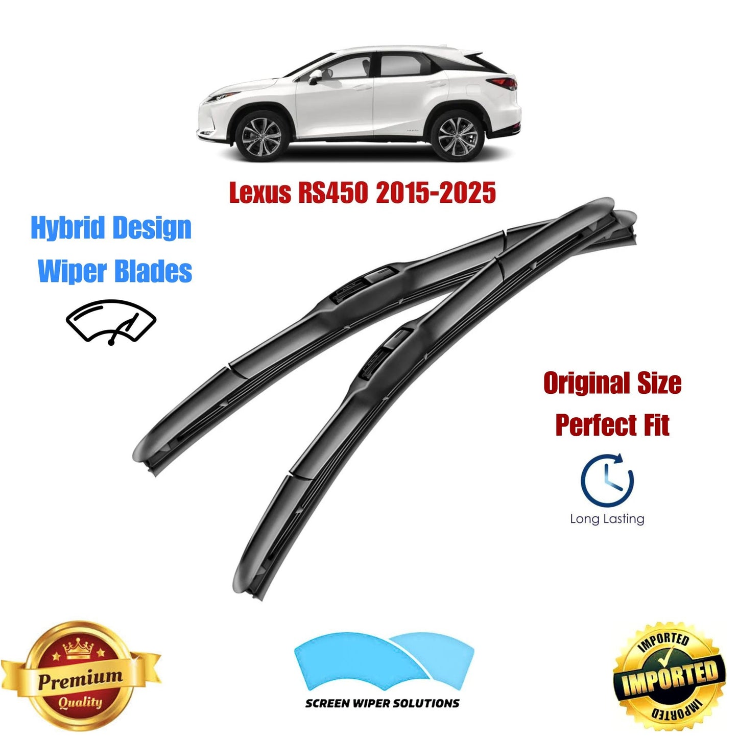 Lexus RS450 2015-2025 Aero_Soft_Wiper_Blade_Set_in_Pakistan