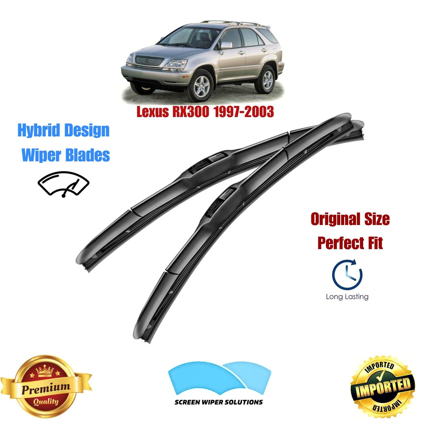 Lexus RX300 1997-2003 Aero_Soft_Wiper_Blade_Set_in_Pakistan