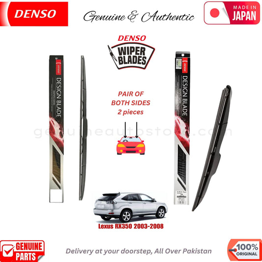 Lexus RX350 2003-2008 DENSO JAPAN WIPER BLADE SET in Pakistan. 100% Genuine, Original, Best Price, Cash on Delivery Available