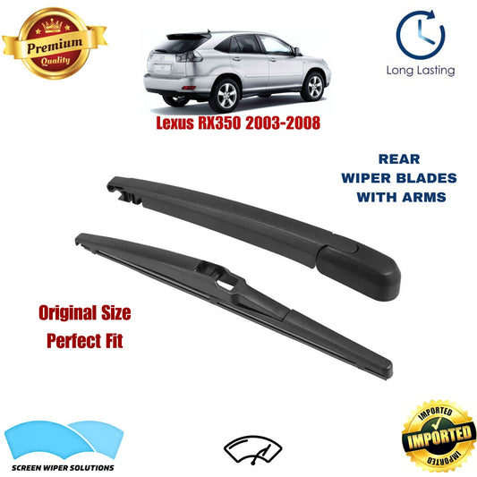 Lexus RX350 2003-2008 Rear Wiper Blade with Arm in Pakistan