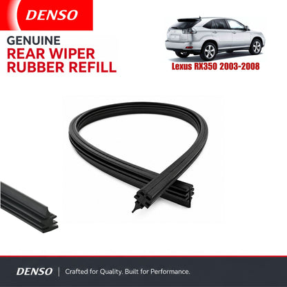 Denso Genuine rear wiper rubber for Lexus Rx350 2003-2008