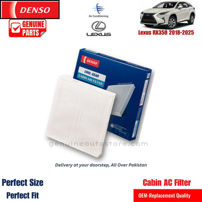 Lexus RX350 2018-2025 Denso Genuine Cabin Ac Filter in Pakistan. 100% Genuine, Reliable, Best Price, Cash on Delivery Available   