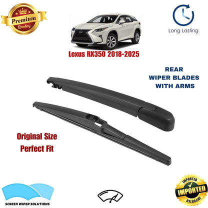 Lexus RX350 2018-2025 Rear Wiper Blade with Arm in Pakistan