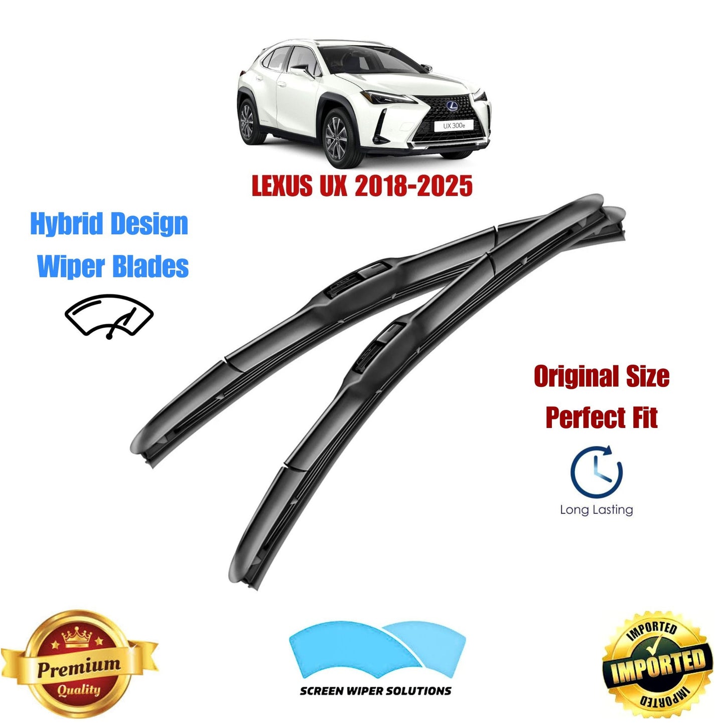 Lexus UX 2018-2025 Aero_Soft_Wiper_Blade_Set_in_Pakistan