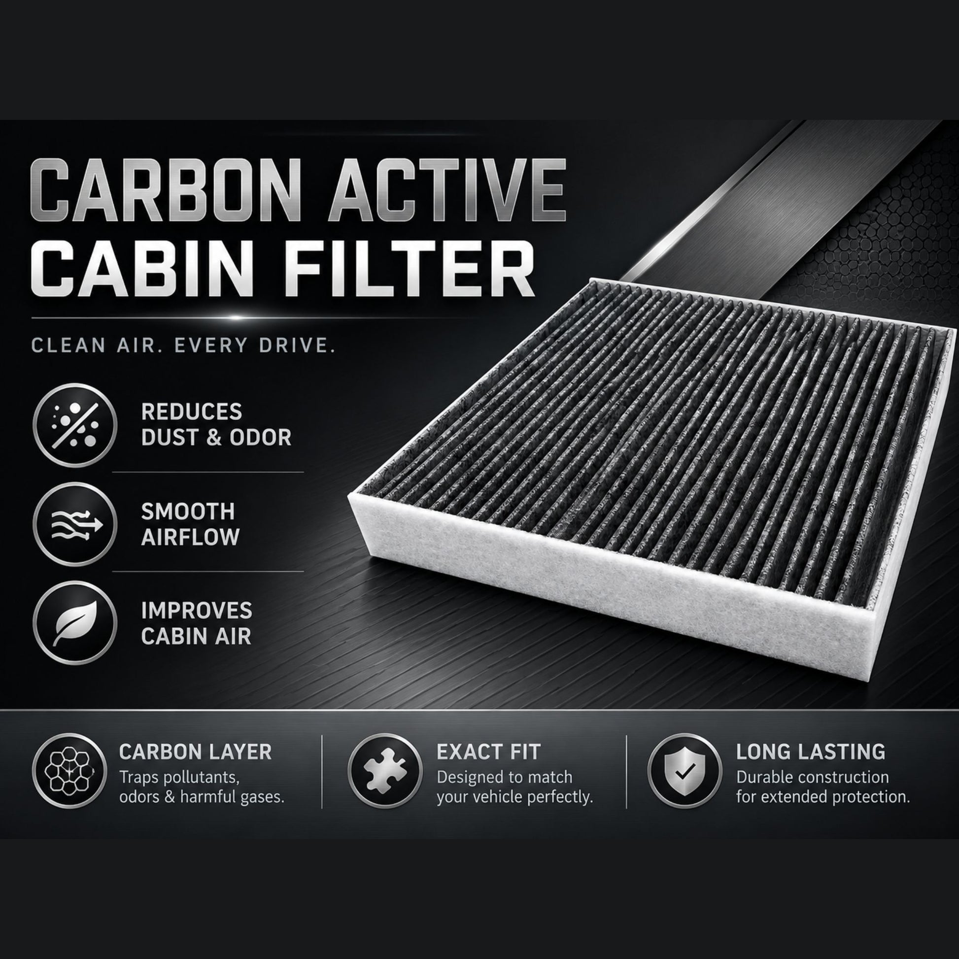 Lexus UX 2018-2025 Cabin Filter Carbon Active