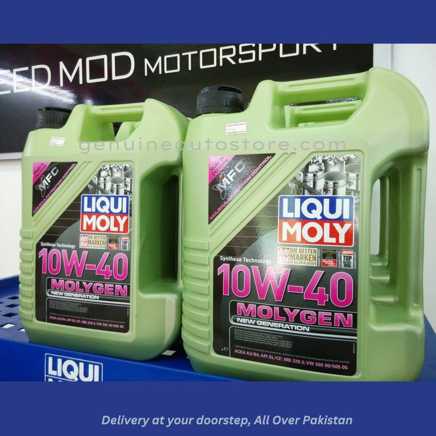 Liqui Moly 10W-40 Molygen New Generation 4 Litre in Pakistan