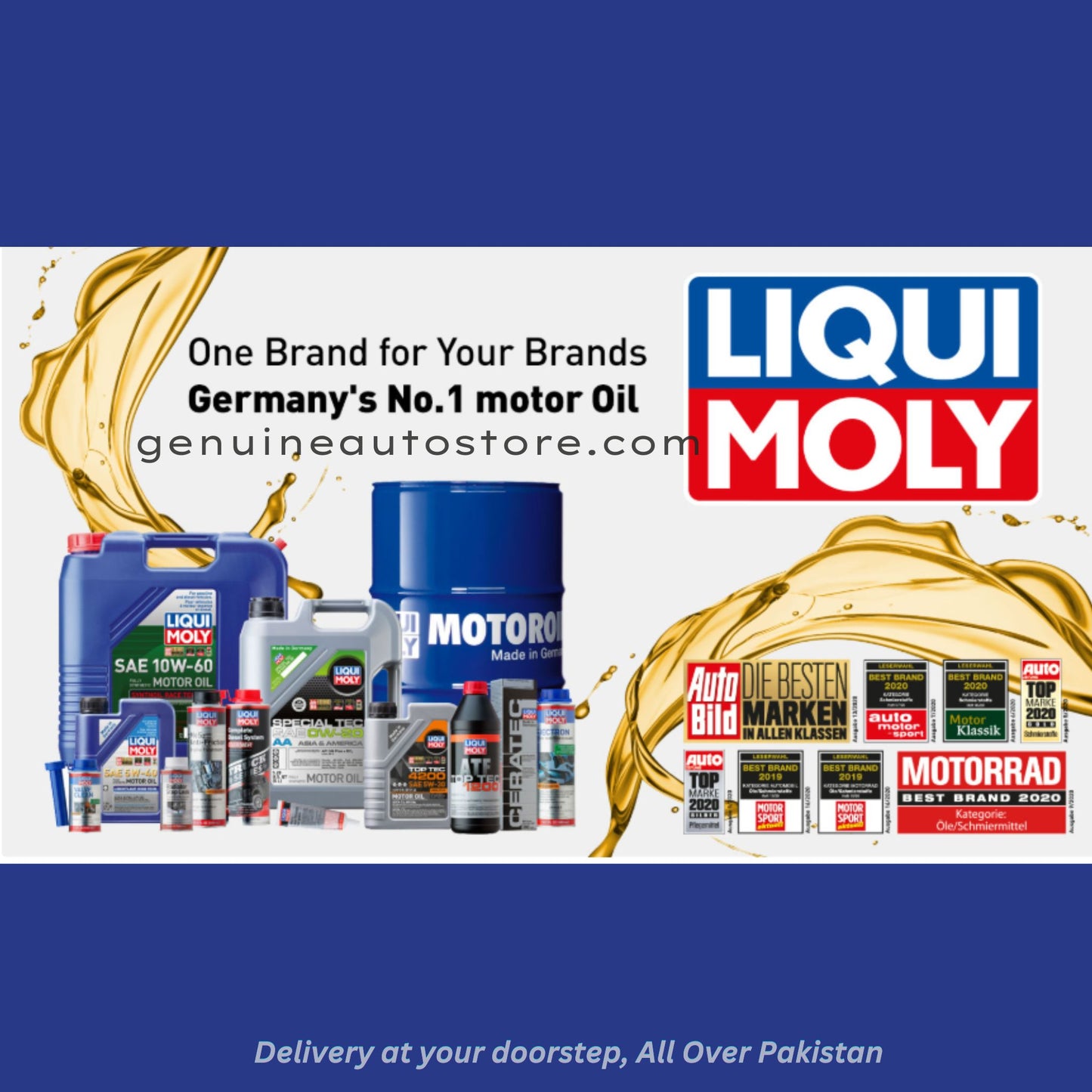 Liqui Moly 10W-40 Molygen New Generation 4 Litre in Pakistan