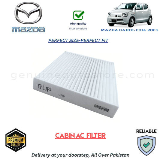 MAZDA CAROL 2014-2025 CABIN AC FILTER in Pakistan. 100% Genuine, Reliable, Best Price, Cash on Delivery Available 