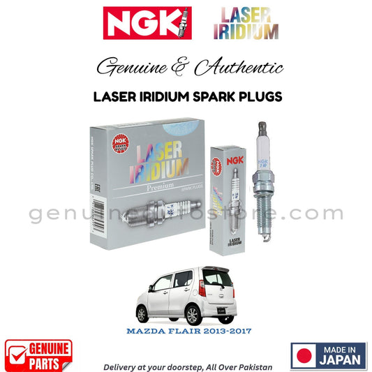 MAZDA FLAIR 2013-2017 NGK LASER IRIDIUM SPARK PLUGS in Pakistan. 100% Genuine, Reliable, Best Price, Cash on Delivery Available