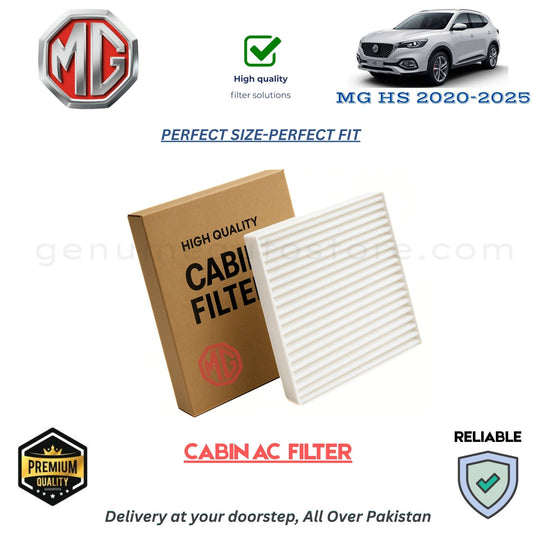 MG HS 2020-2025 CABIN AC FILTER in Pakistan. 100% Genuine, Reliable, Best Price, Cash on Delivery Available 