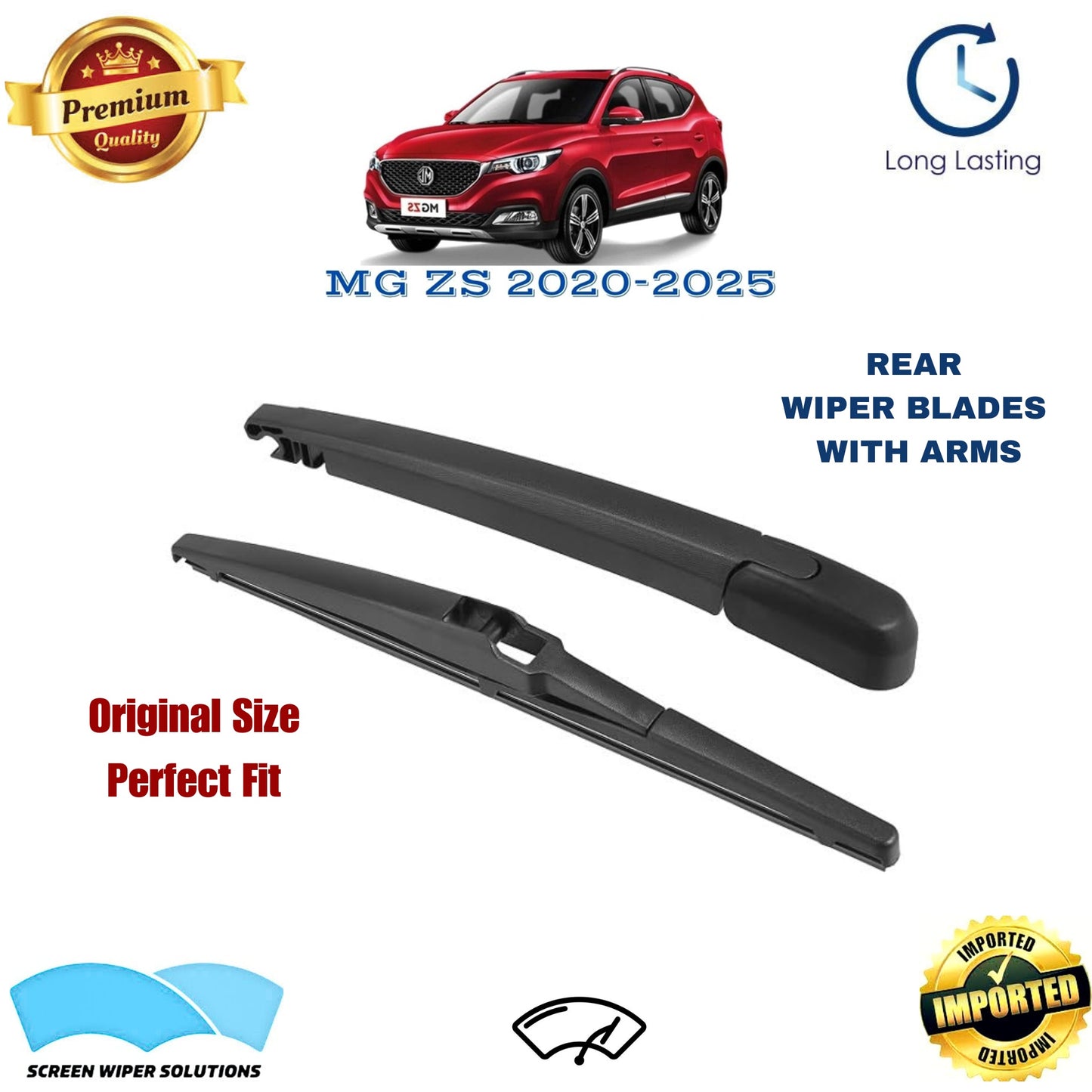 MG ZS 2020-2025 Rear Wiper Blade with Arm in Pakistan