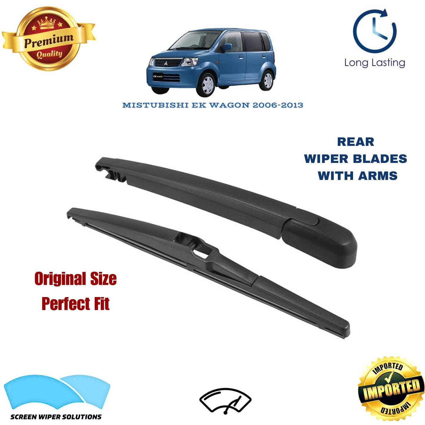 MISTUBISHI EK WAGON 2006-2013 Rear Wiper Blade with Arm in Pakistan