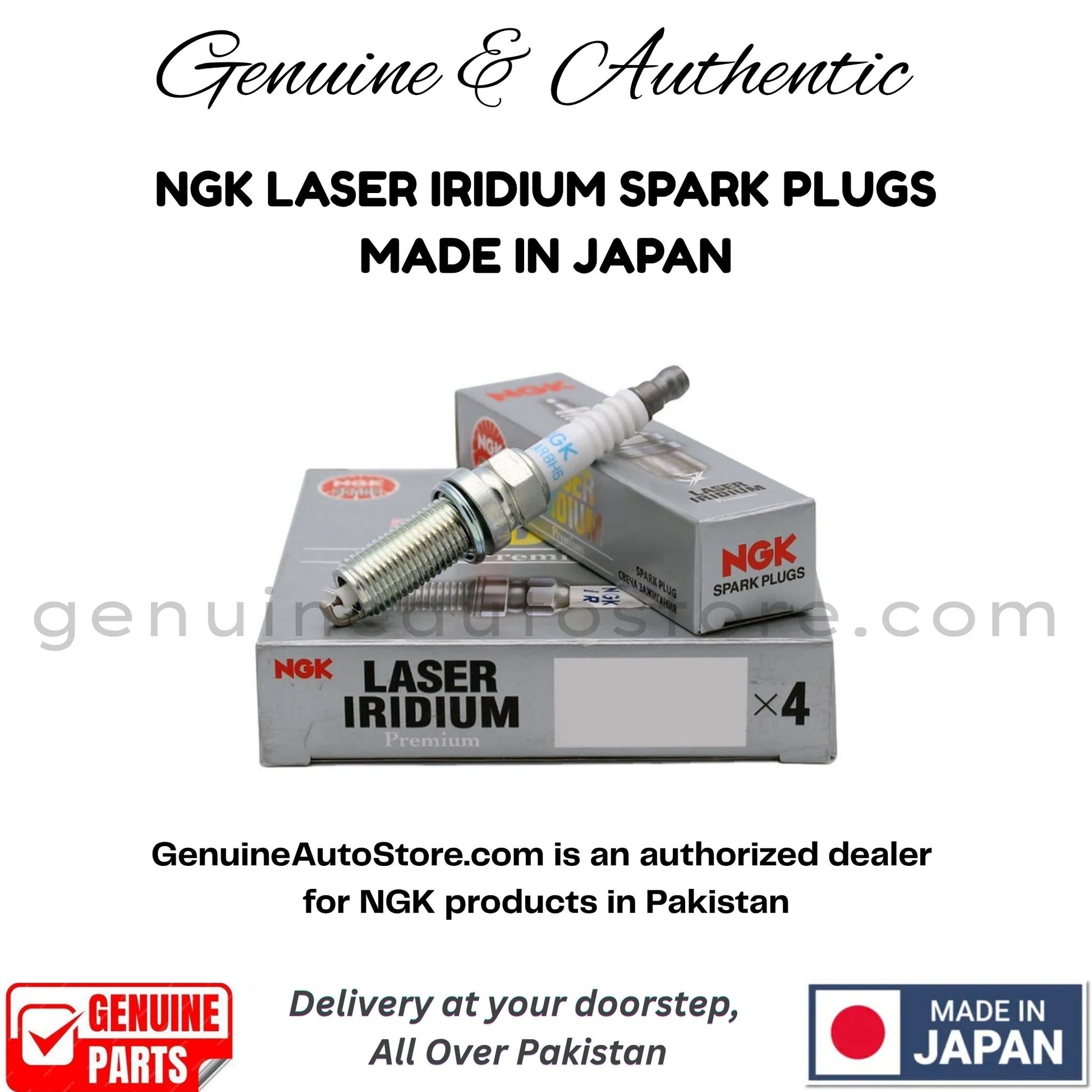 MITSUBISHI EK CUSTOM 2019-2025 NGK LASER IRIDIUM SPARK PLUGS in Pakistan. 100% Genuine, Reliable, Best Price, Cash on Delivery Available