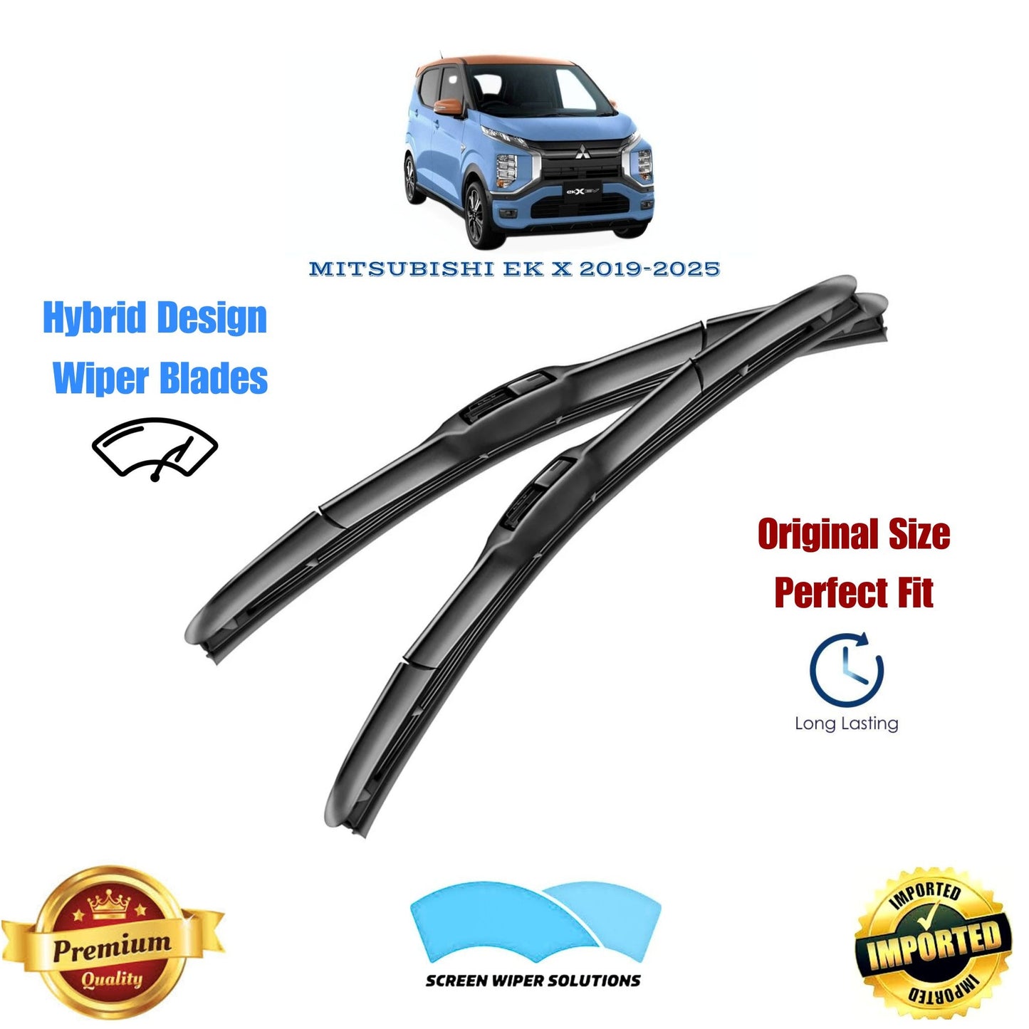 MITSUBISHI EK X 2019-2025_Aero_Soft_Wiper_Blade_Set_in_Pakistan