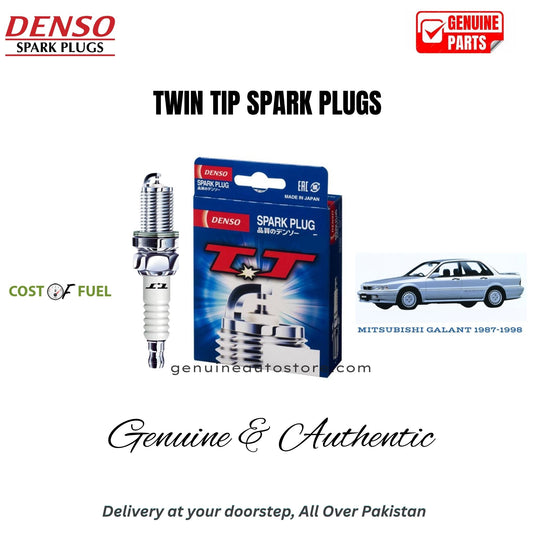 MITSUBISHI GALANT 1987-1998 DENSO Twin Tip Spark Plugs 4pcs in Pakistan – genuine replacement, better mileage and smooth performance