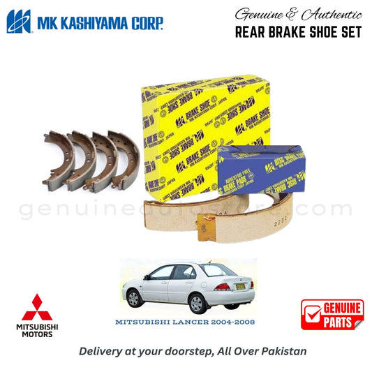 MITSUBISHI LANCER 2004-2008 MK JAPAN REAR BRAKE SHOE SET in Pakistan. 100% Genuine, Reliable, Best Price, Cash on Delivery Available