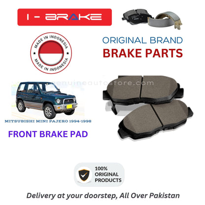 MITSUBISHI MINI PAJERO 1994-1998 Front Brake Pads iBrake Indonesia Genuine