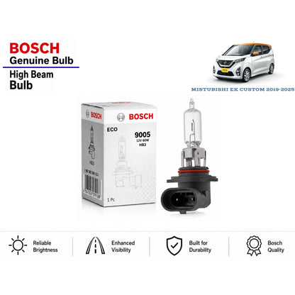 Mitsubishi Ek Custom 2019-2025 High Beam Headlight Bulb Bosch in Pakistan