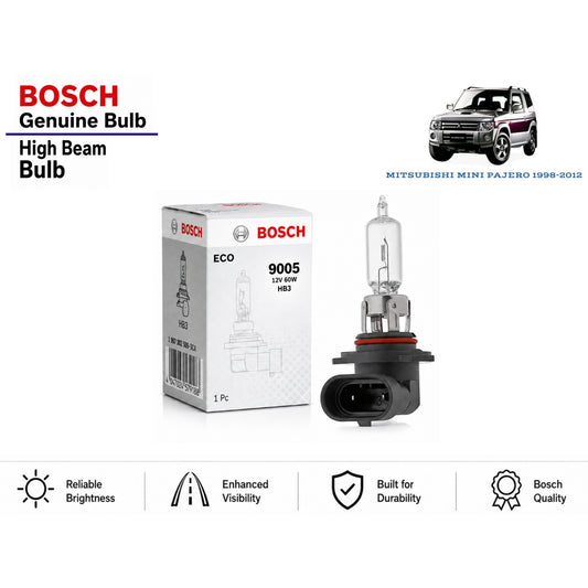 Mitsubishi Mini Pajero 1998-2012 High Beam Headlight Bulb Bosch in Pakistan