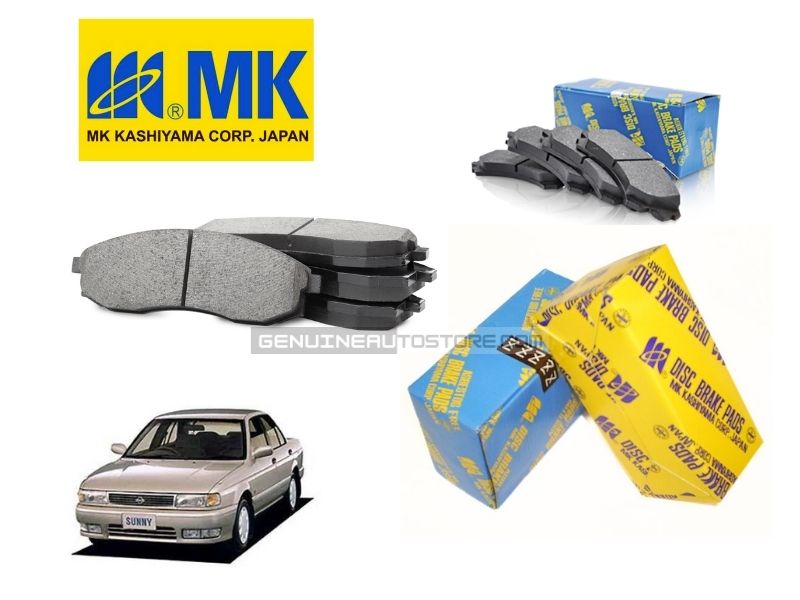 Nissan Sunny 2002-2010 OLD MODEL - Front Disc Brake Pads - MK Japan