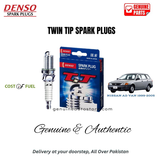 NISSAN AD VAN 1999-2005 DENSO Twin Tip Spark Plugs 4pcs in Pakistan – genuine replacement, better mileage and smooth performance