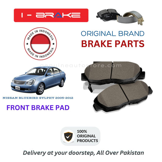 NISSAN BLUEBIRD SYLPHY 2005-2012 Front Brake Pads iBrake Indonesia Genuine