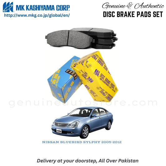 NISSAN BLUEBIRD SYLPHY 2005-2012 MK Japan  Front Brake Pads in Pakistan, 100% Genuine, Reliable, Best Price, Cash on Delivery 