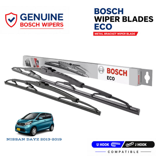 Bosch Genuine metal front wiper set for Nissan Dayz 2013-2019, pair of two