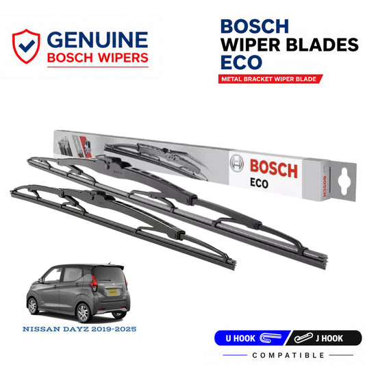 Bosch Genuine metal front wiper set for Nissan Dayz 2019-2025, pair of two