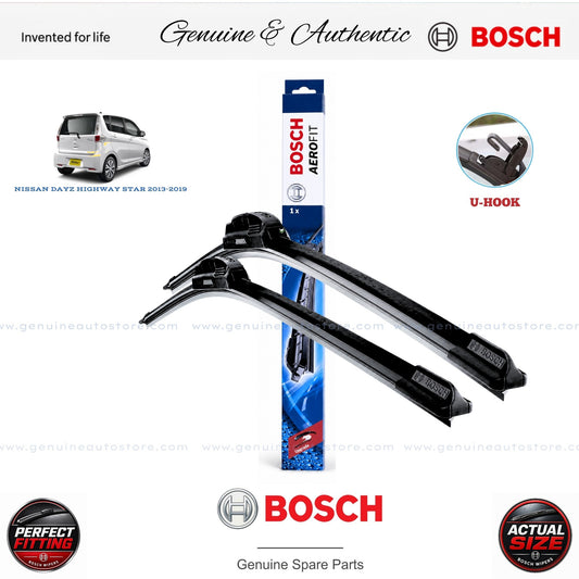 NISSAN DAYZ HIGHWAY STAR 2013-2019 Bosch Genuine Front Wiper Blade Set Pakistan