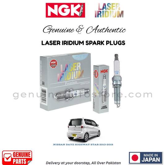 NISSAN DAYZ HIGHWAY STAR 2013-2019 NGK LASER IRIDIUM SPARK PLUGS in Pakistan. 100% Genuine, Reliable, Best Price, Cash on Delivery Available