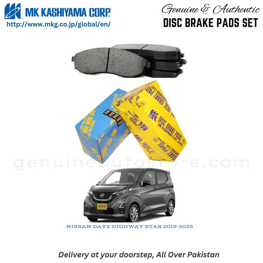 NISSAN DAYZ HIGHWAY STAR 2019-2025 MK Japan  Front Brake Pads in Pakistan, 100% Genuine, Reliable, Best Price, Cash on Delivery 