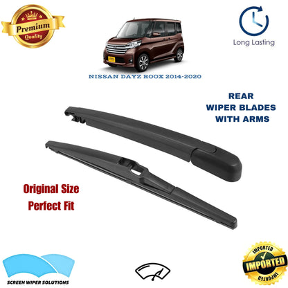 NISSAN DAYZ ROOX 2014-2020 Rear Wiper Blade with Arm in Pakistan