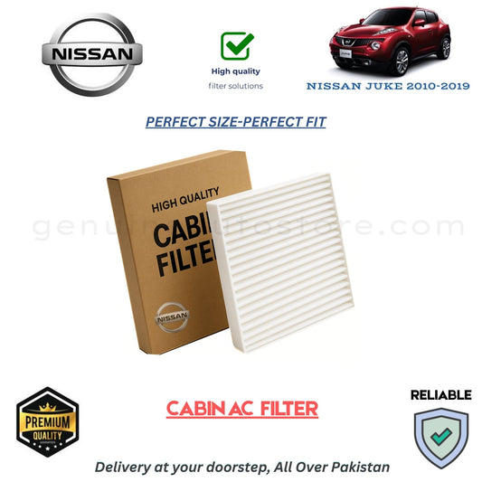 NISSAN JUKE 2010-2019 CABIN AC FILTER in Pakistan. 100% Genuine, Reliable, Best Price, Cash on Delivery Available  